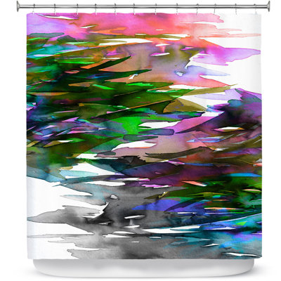 Abstract Shower Curtain