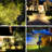 WELALO Solar Spot Lights Outdoor, [10 Pack/3 Modes] Solar Landscape Spotlights, Adjustable Solar Powered Security Lights, IP65 Waterproof Wall Lights for Walkway, Yard, Garden, Driveway-107823635