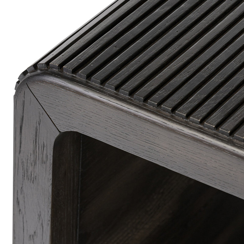 Leo End Table, Black