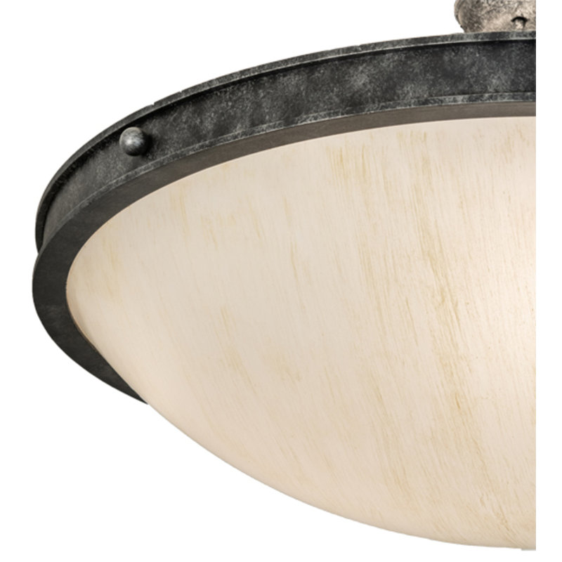Dionne 3 - Light Semi Flush Mount