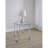 Chrome Round Glass Top End Side Table