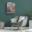 Art mural sur toile tendue - Julie Pace Hoff, art lombaire pour salon, chambre à coucher ou bureau - 35 x 47