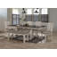 Banc de salle à manger rembourré en bois Cottage Style 1PC pour salle à manger, chambre à coucher