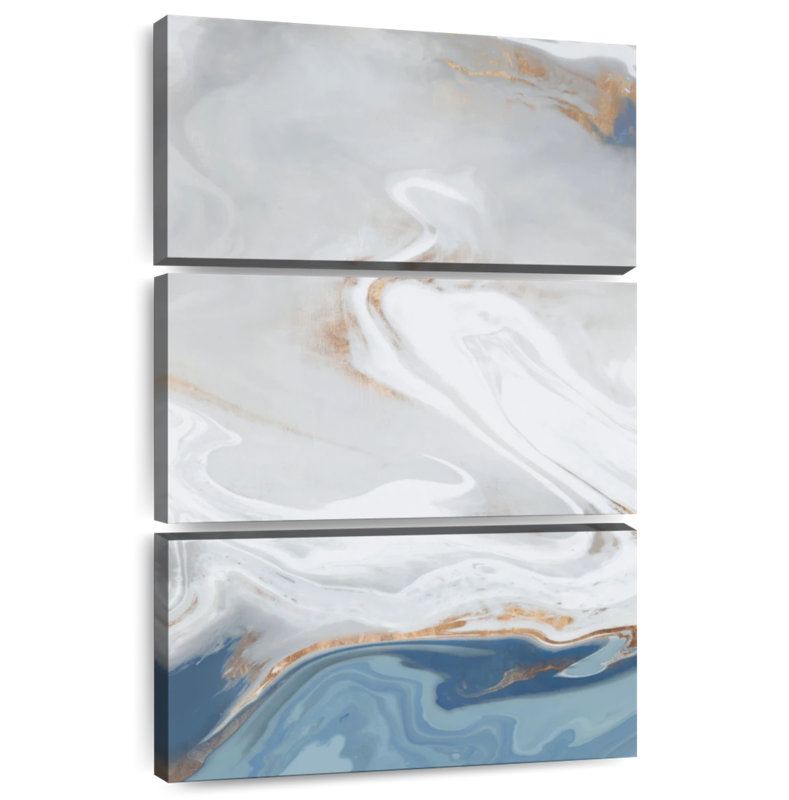 Avery Blue Velour II, 32'' H x 20'' W