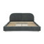 Structure de lit tapissier de style minimaliste moderne - Tissu de fil circulaire-1038431851-1038431844