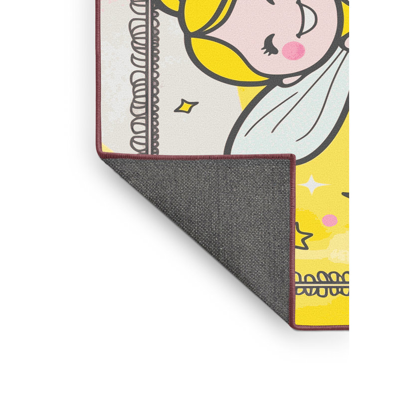 Tapis fantaisie East Urban Home, Rectangle 7 pi x 9 pi