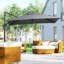 Parasol de patio extérieur en porte-à-faux Outsunny-946760025-946760026