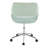 Contemporary Task Chair In Chrome Metal And Fabric-562931975-562931972