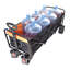 Extra Long Extender Folding Wagon Garden Cart