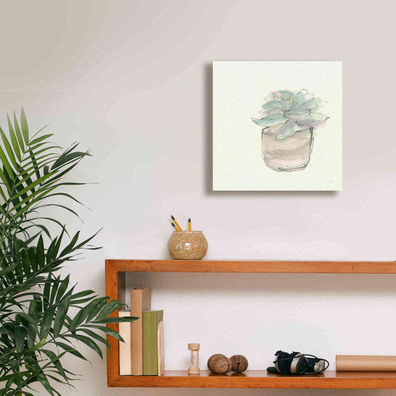 «Succulent IV» par Chris Paschke, estampe numérique sur toile, H 12 po x l 12 po x P 0,75 po