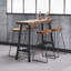 Edens Acacia Rectangular Wood Top Dining Table
