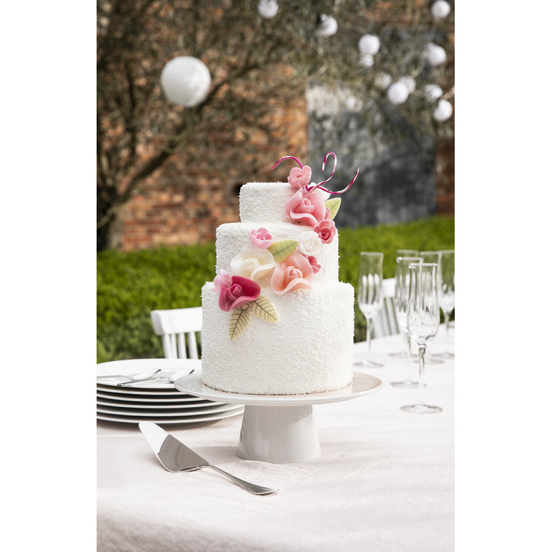 Modulo 12.6" Cake Stand, 3" H x 9.84" W x 9.84" L