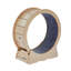 Grande roue d'exercice en bois naturel pour animaux domestiques