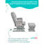 Fauteuil oscillant avec repose-pieds Mason-48196382-48202384