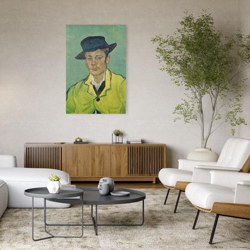 Portrait d'Armand Roulin, 1888, estampe d'art mural abstraite et contemporaine, 48" H x 32" W