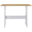 Haaniyah Dining Table with Bench "REINE"  Solid Wood Pine-1417546556-1417546558