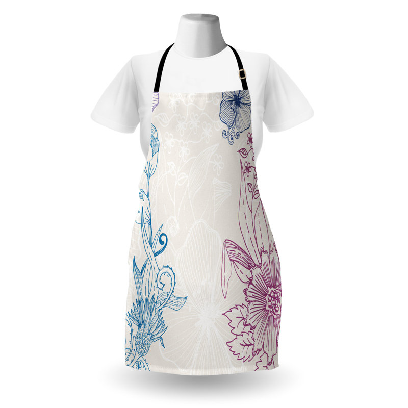 Tablier floral