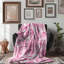 Blush Tile Blossoms - 1 pièce Sherpa Premium-100863825