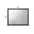 Madison Espresso Finish Mirror
