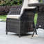 Ensemble bistro 3 pièces pour terrasse pour 2 personnes avec motif tissé-126660434-126660436
