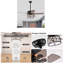 Ventilateur de plafond noir mat 52 pouces avec pales en bois foncé