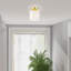 Plafonnier semi-encastré 1 lumière Carita-75142559-75142554