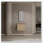 Meuble-lavabo mural avec portes à fermeture douce sans lavabo