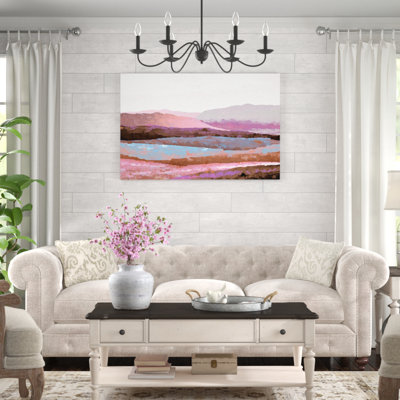 " Vibrant Painty Rolling Hills "