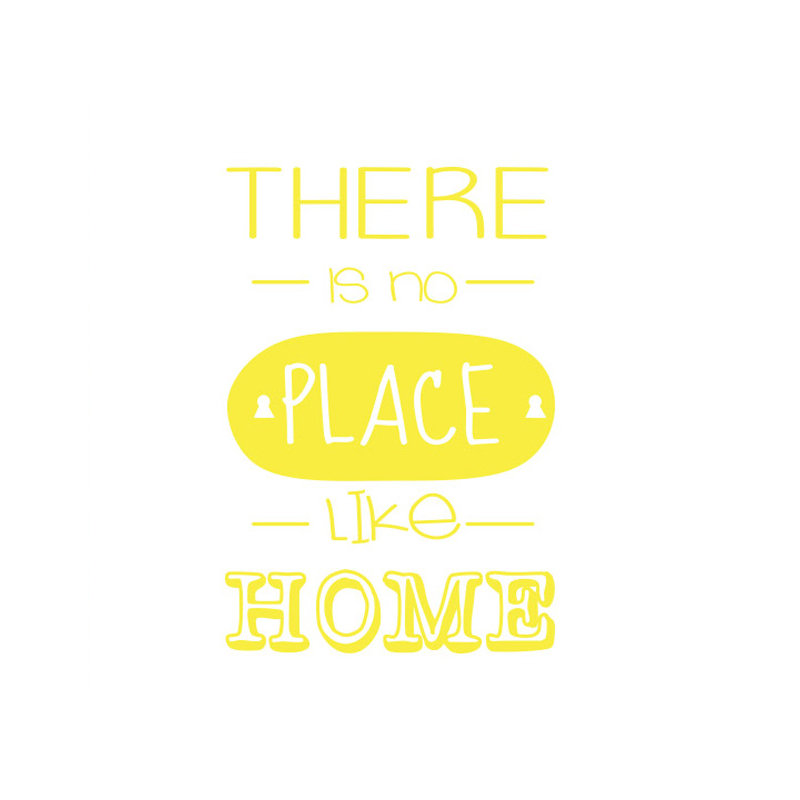 Non-Wall Damaging Wall Decal, Bright Yellow, Large