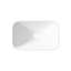 Eridanus 20.9mm L x 13mm W White Vitreous China Rectangular Sink