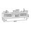 78.74" Nut-brown Solid Wood+Rattan+Glass TVStands-108830352-108830353