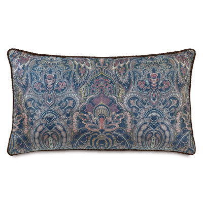 Cristobal Damask Velvet Throw Pillow