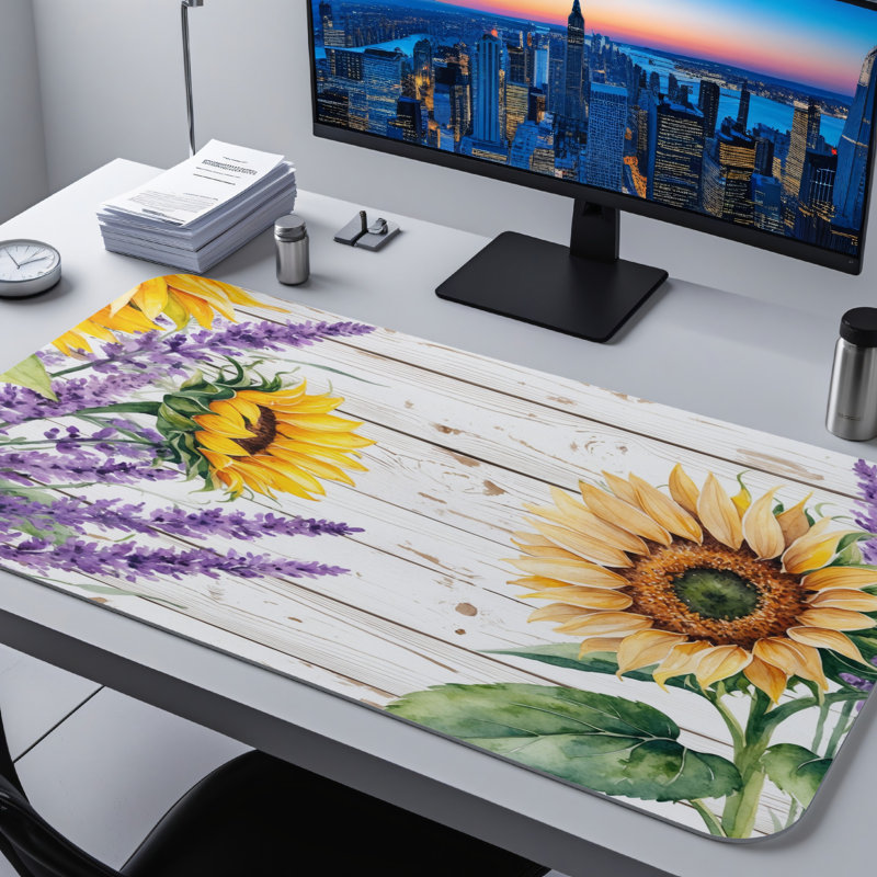 Polyester Desk Pad, 23.6x13.8