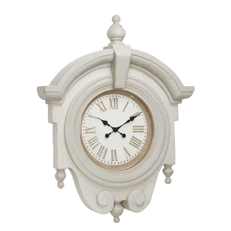 Shetter Wood And Fiberglass Wall Clock