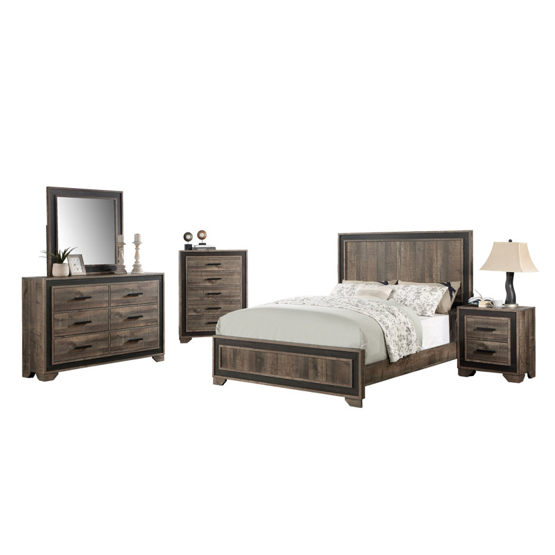 Tête de lit haute finition chêne 1pc