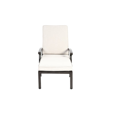 Méridienne roulée en aluminium roulé beige à motif croisé et ajustable, matériau, taille de l'emballage: 41,73 po x 24,41 po, 12,99 po, poids 40,79 po, profondeur, hauteur