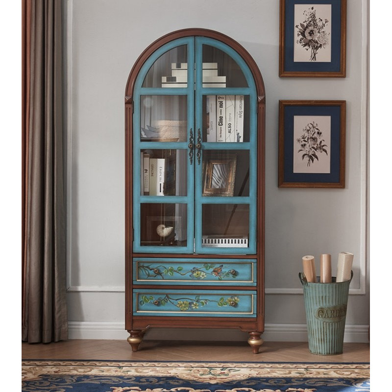 American Painted Multi-Functional Large-Capacity Display & China Cabinets