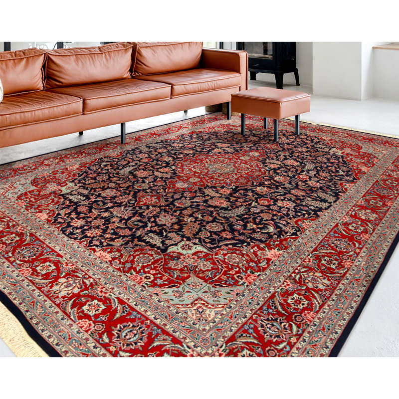 Handmade Wool Oriental Area Rug