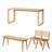 Long table work table Solid wood large board table-1465594982