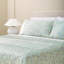 Draps 100% coton pour grand lit, literie de luxe à densité de tissage 300 fils, très doux, draps rafraîchissants, ajustement facile, draps de lit double brodés en satin 4 pièces (grand, imprimé floral géométrique)-849903438-849903433