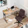 Metal Base Writing Desk