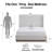 Hale Upholstered Wingback Bed, Boxspring Required-326213866