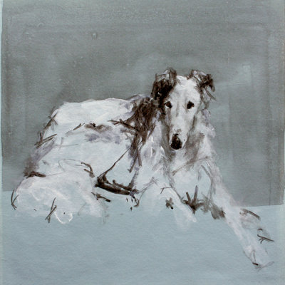 Pop Modern Dog II by A Very Modern Dog - Wrapped Canvas Painting