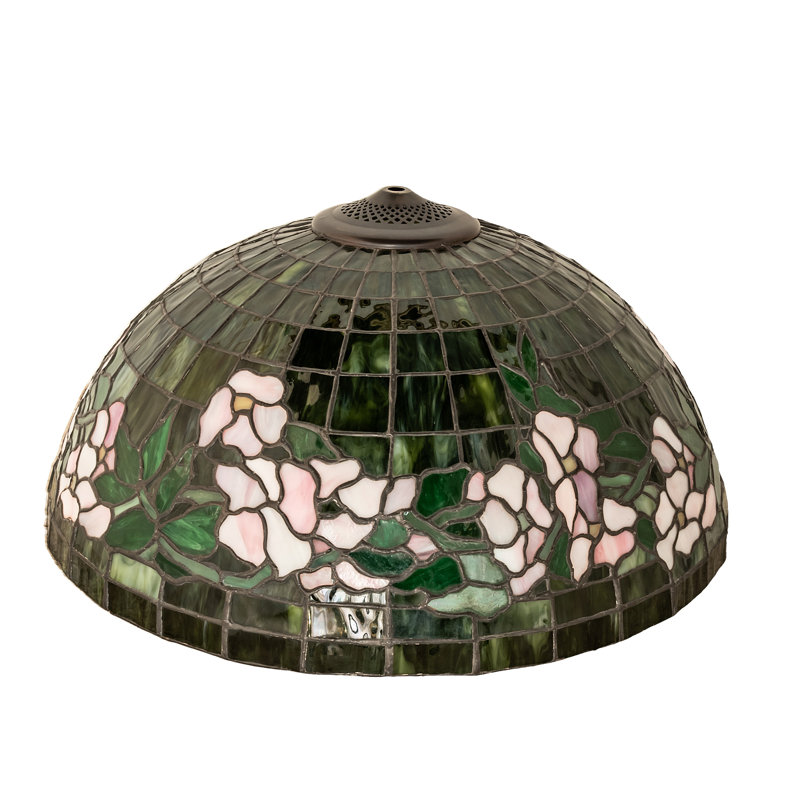 Abat-jour en cornouiller de 18 po de large Tiffany