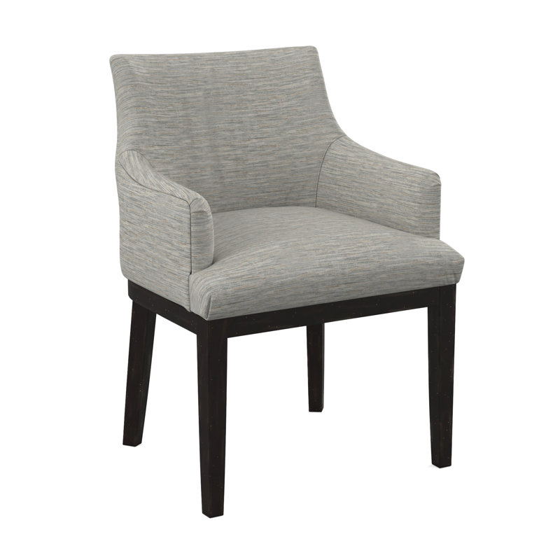 Upholstered Arm Chair, 61555-75, Espresso