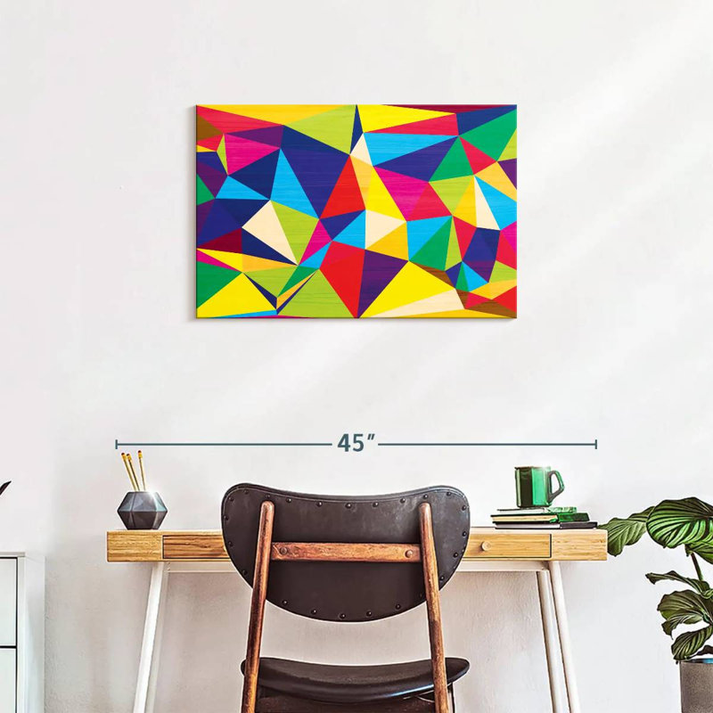 Avery Seamless Geometric Abstract V, 20" H x 30" W