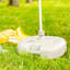 Harbour Housewares - Metal Beach Parasol with Base - 1.8m-88069527-88069530