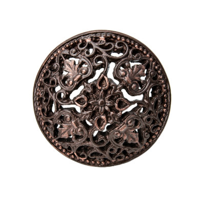 Juliane Grace large knob in Gilded Mercury