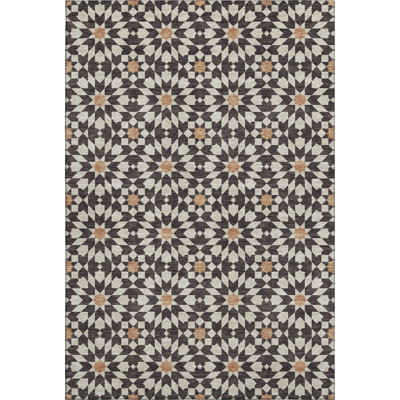 Premium Machine Washable Tweedy Charcoal Rug