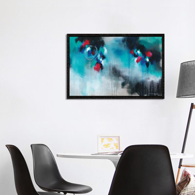 Gentle Whispers by Brenda Mangalore - Floater Frame Print on Canvas